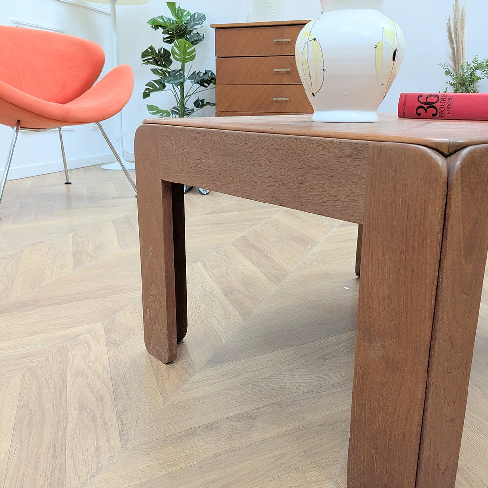 Niels Eilersen teak coffee table, Danish 1970s.