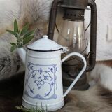 Enamelled metal coffee maker