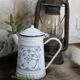 Enamelled metal coffee maker