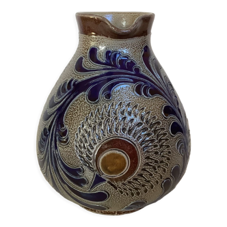 Old glazed stoneware pitcher Germany