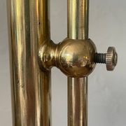 Italian lamp in brass and opaline sliding arm 67cm