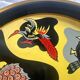 Round Vintage 1950s Tin Plate painted in the Style of Jean