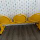 Banc salle d’attente vintage