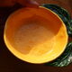 Vintage ceramic cup in fruit shape "orange"