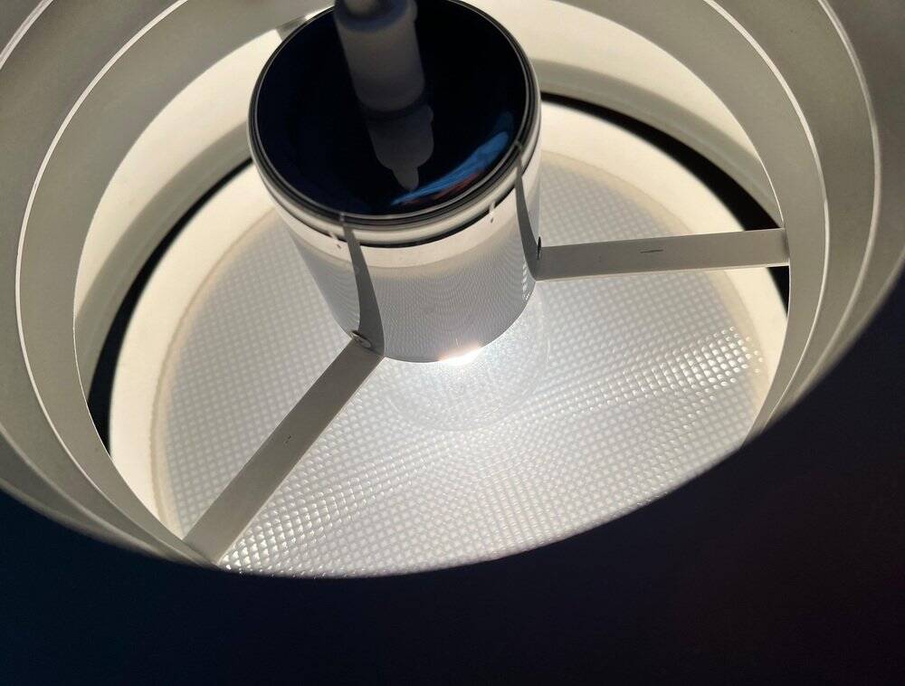 Suspension Hydra 2 Space Age Danish mid-century by Jo Hammerborg for Fog & Mørup, 1960s