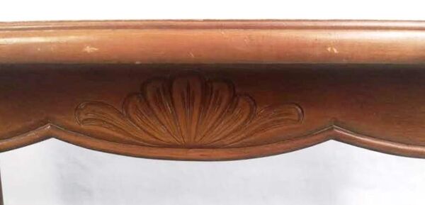 Table basse chippendale rotin