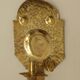 Pair of Swedish Brass Wall Sconces from the Mid-Century
