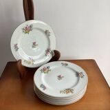 Set of 6 Charles Ahrenfeldt Limoges dessert plates