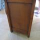 Rare entrance bench - Old chest bench - toy chest - oak color