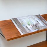 Unité murale modulaire scandinave en teck par Poul Cadovius pour Royal System, Danemark Années 1960