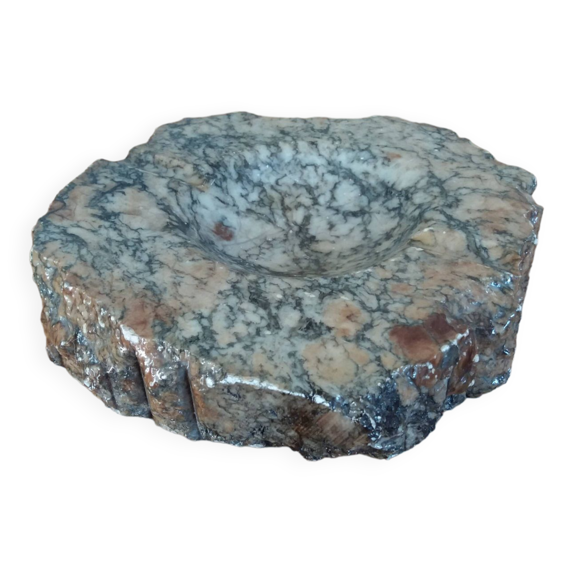 Romano Bianchi alabaster ashtray Italy