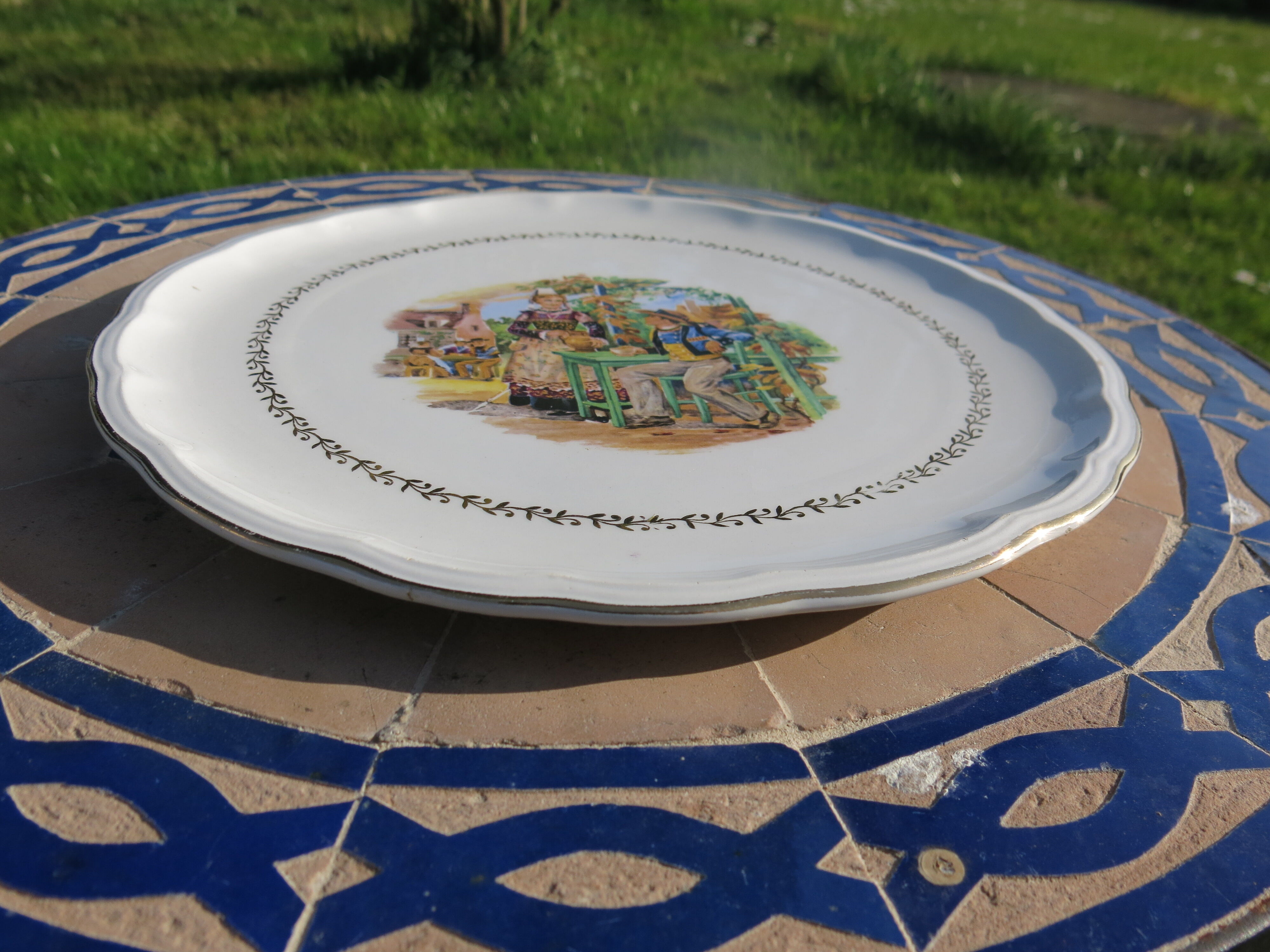 Ancient dish Lunéville