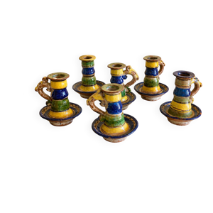 Anciens bougeoirs en