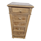 Wooden chiffonier sandblasted