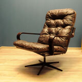 Scandinavian leather armchair Bruno Mathsson