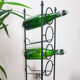 Wrought iron bottle holder