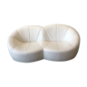 Pumpkin sofa 2 places - Pierre Paulin White leather Edition Ligne Roset 2019