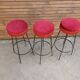 Brutalist bar stools