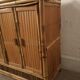 Rattan bamboo cabinet