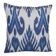 Housse de coussin ikat vintage 36x36 cm