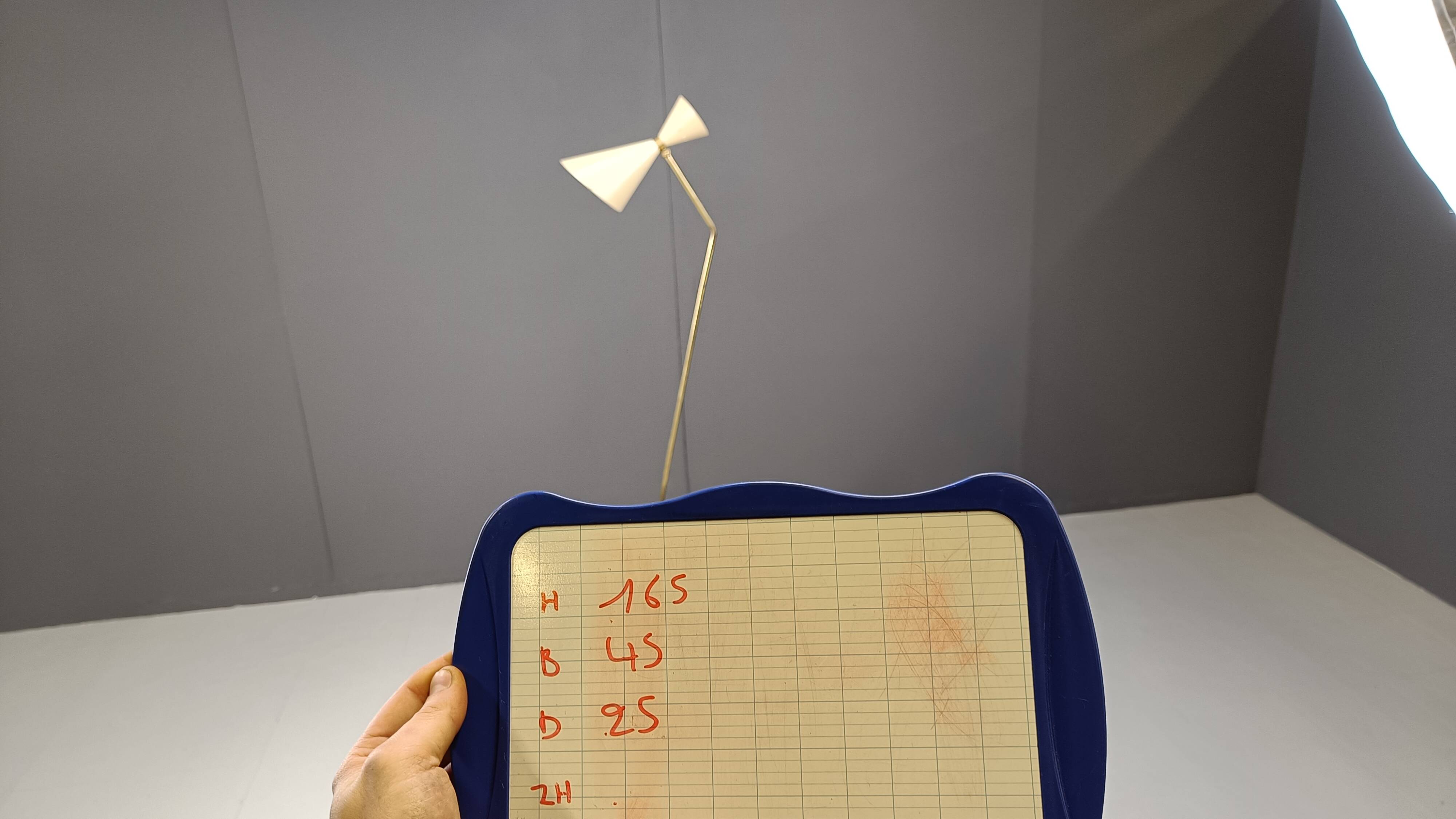 Vintage diabolo floor lamp, 1960s