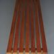 XL slatted teak bench from the 1960s
