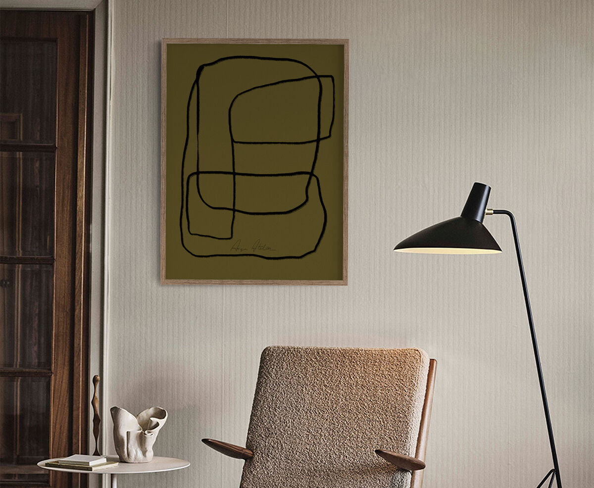 Impression d'art giclée abstraite 50x70cm