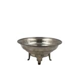 Art Deco silver-plated coup / vide poche, Ercuis France 1940s