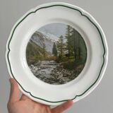 Desvres Forest Plate.