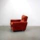 Italian Mohair armchair. Circa 1950