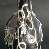 Vase Vallauris Noir brillant