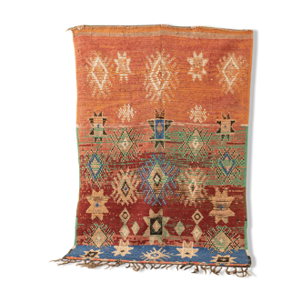 Boujad vintage, tapis berbère, 154 x 247