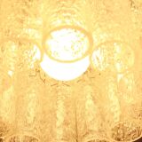 German 1960s chandelier with 60 cristall glass tubes