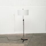 Mid-century German minimalist tripod floor lamp from the 1960s.