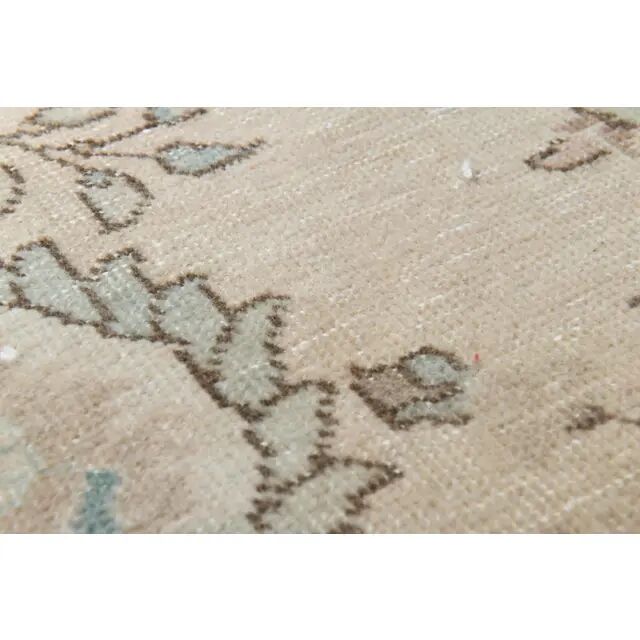1970s Vintage Persian Handmade Wool Orange Area Rug 290x384