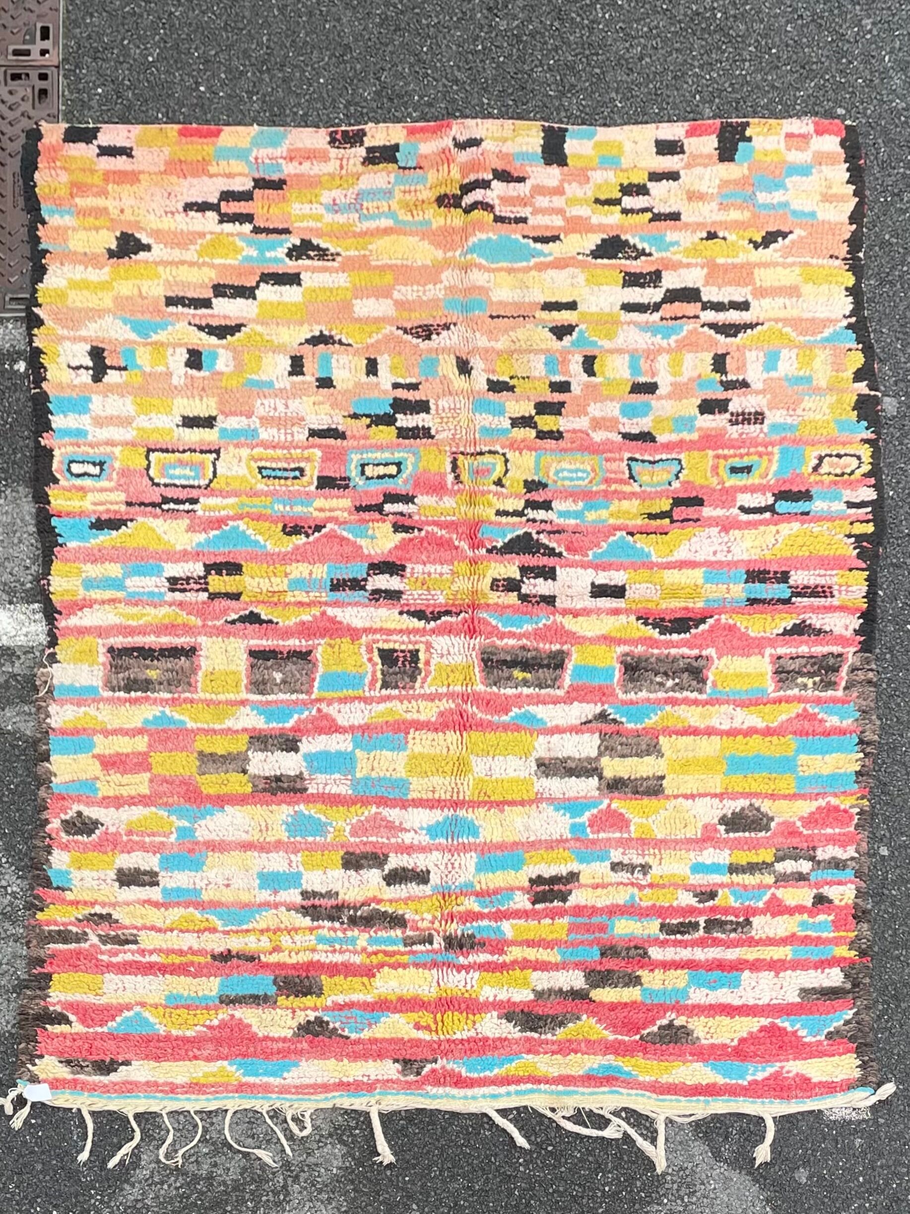 Berber carpet boujaad