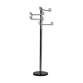 Metal coat rack 4 arms 70s vintage modern