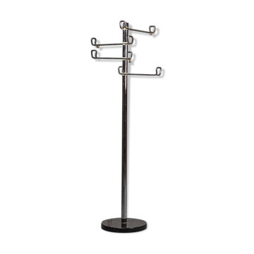 Metal coat rack 4 arms 70s vintage modern