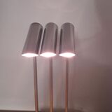 Chromed metal desk lamp 1970s
