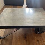 Industrial coffee table
