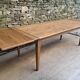 Table de ferme chêne 320 cm avec allonges 