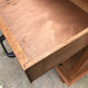 Commode vintage 1950 en chêne massif