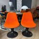 Set of 2 Orbit chairs by Farner & Grunder for Herman Miller, 1965