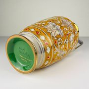 Antique ceramic vase by Serafino Volpi for Deruta, Italy, 1950s.