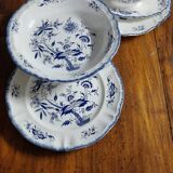 Sarreguemines pie dishes and salad bowls