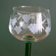 6 verres à vin d'Alsace sérigraphiés en très bon état