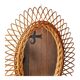 Rattan mirror