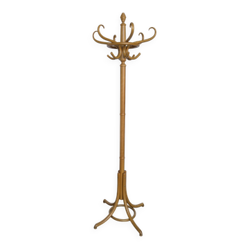 Vintage Bentwood Coat Stand in Thonet Style with Umbrella Holder / Hall Tre