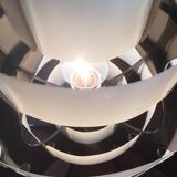 Mid-century Danish plastic table lamp by Flemming Brylle & Preben Jacobsen