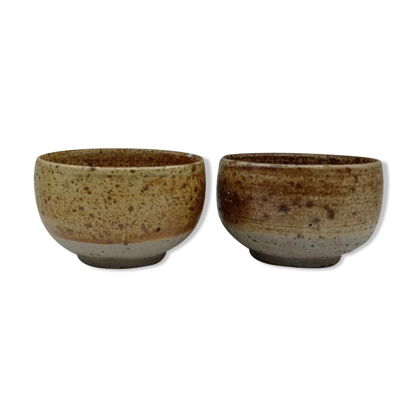 2 stoneware bowls by Charles GAUDRY